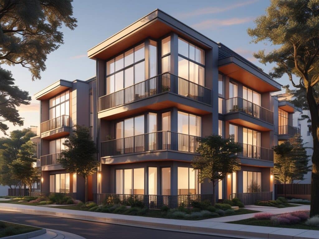 apartments building 5+ units