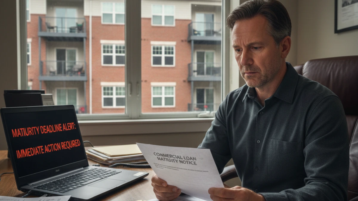 commercial mortgage maturity default option
